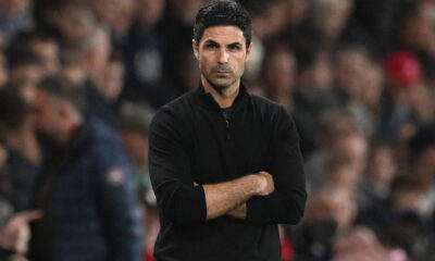 Arsenal manager Mikel Arteta is disappointed after their loss to Bournemouth