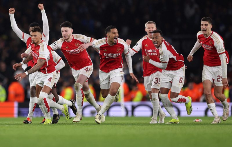Andy's bet club on arsenal
