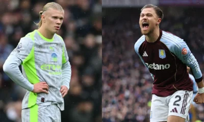 Aston Villa vs Manchester City timeline