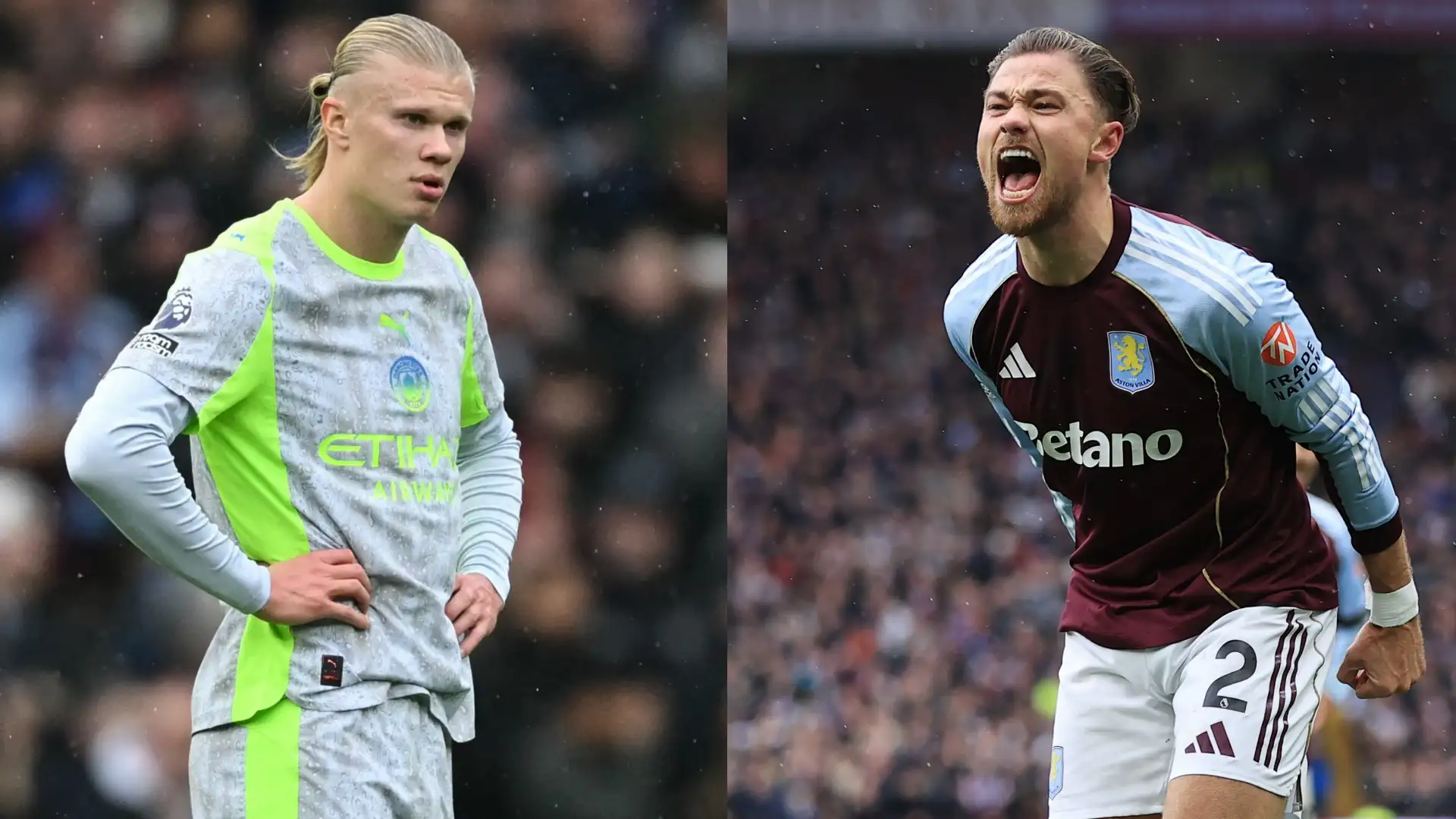 Aston Villa vs Manchester City timeline