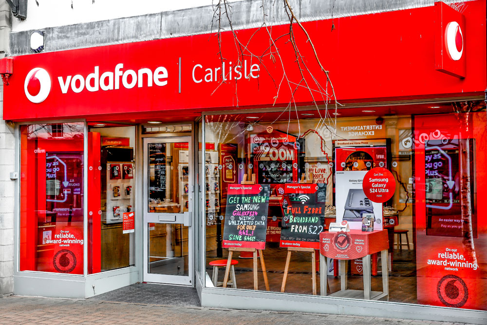 Vodafone store